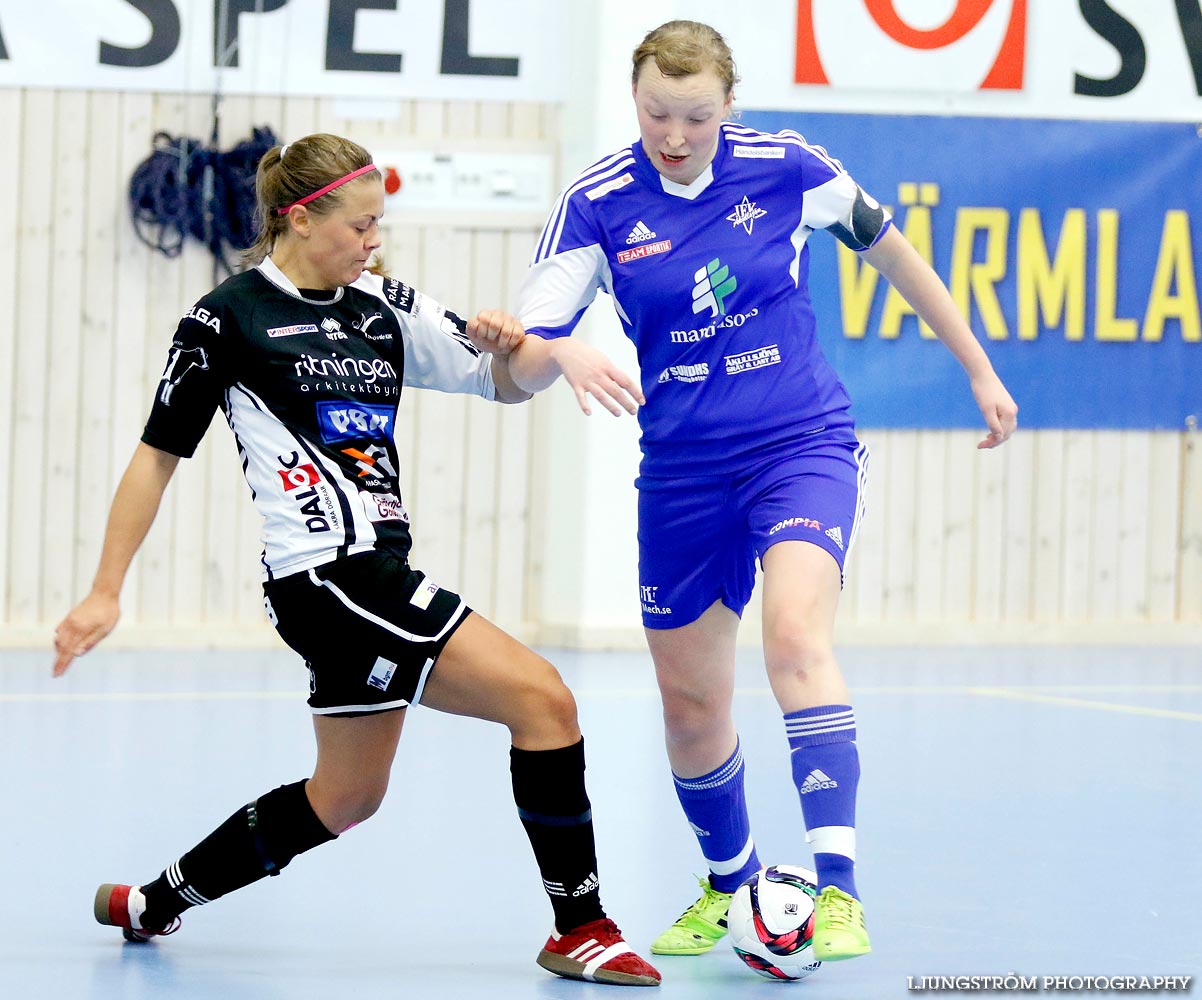 IFK Åkullsjön-Skövde KIK 1/2-final 3-6,dam,Hammarö Arena,Karlstad,Sverige,Futsal,,2015,103930