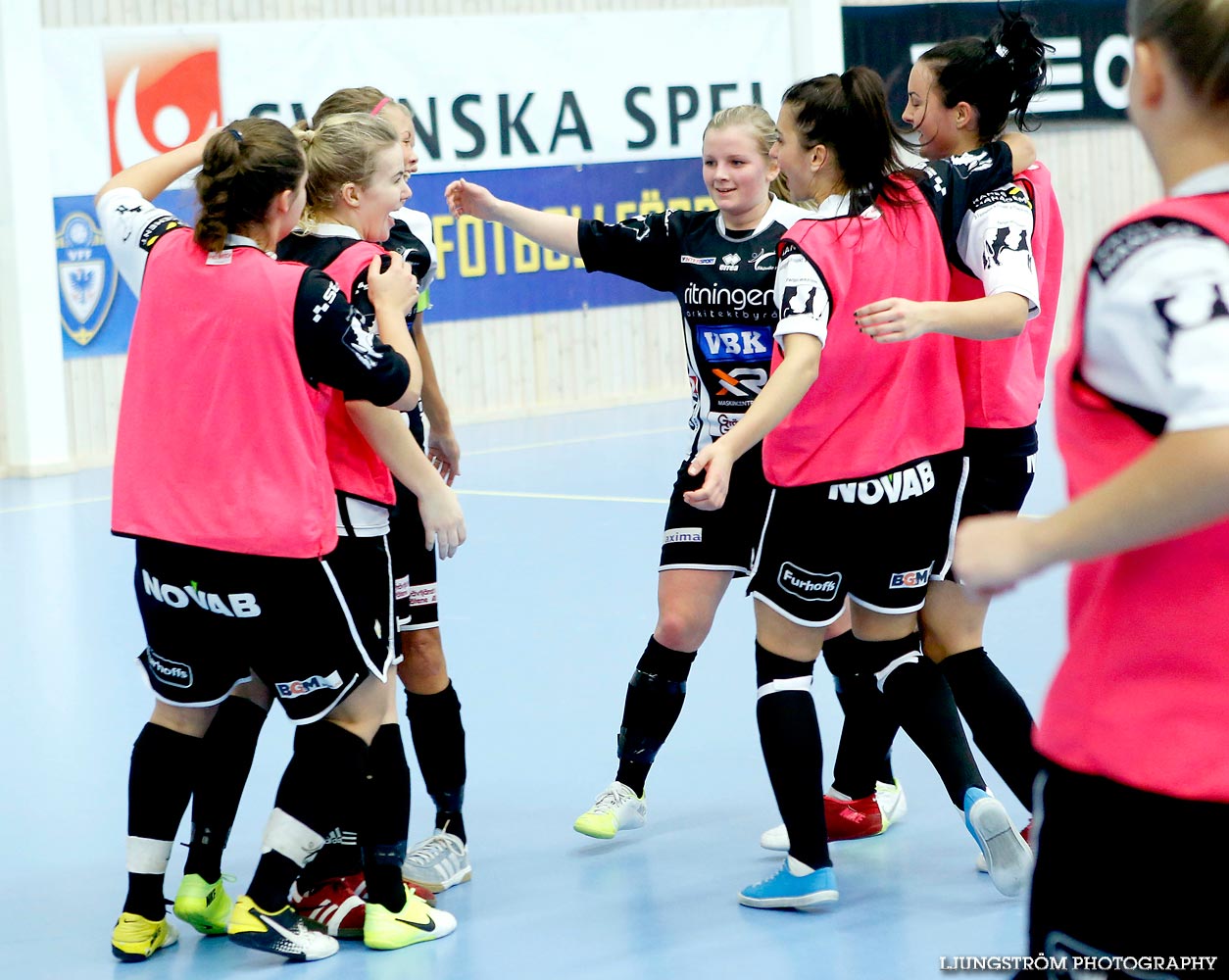 IFK Åkullsjön-Skövde KIK 1/2-final 3-6,dam,Hammarö Arena,Karlstad,Sverige,Futsal,,2015,103935