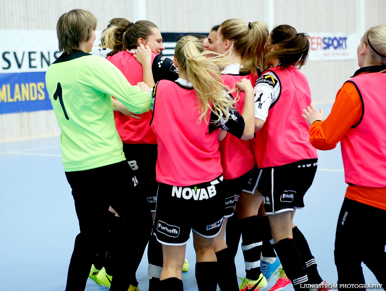 IFK Åkullsjön-Skövde KIK 1/2-final 3-6,dam,Hammarö Arena,Karlstad,Sverige,Futsal,,2015,103936