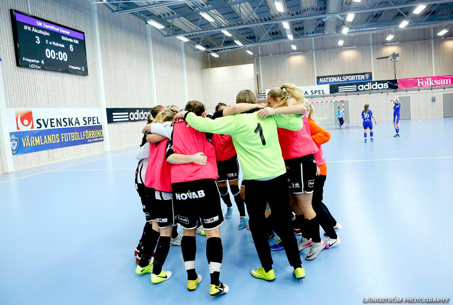 IFK Åkullsjön-Skövde KIK 1/2-final 3-6,dam,Hammarö Arena,Karlstad,Sverige,Futsal,,2015,103937