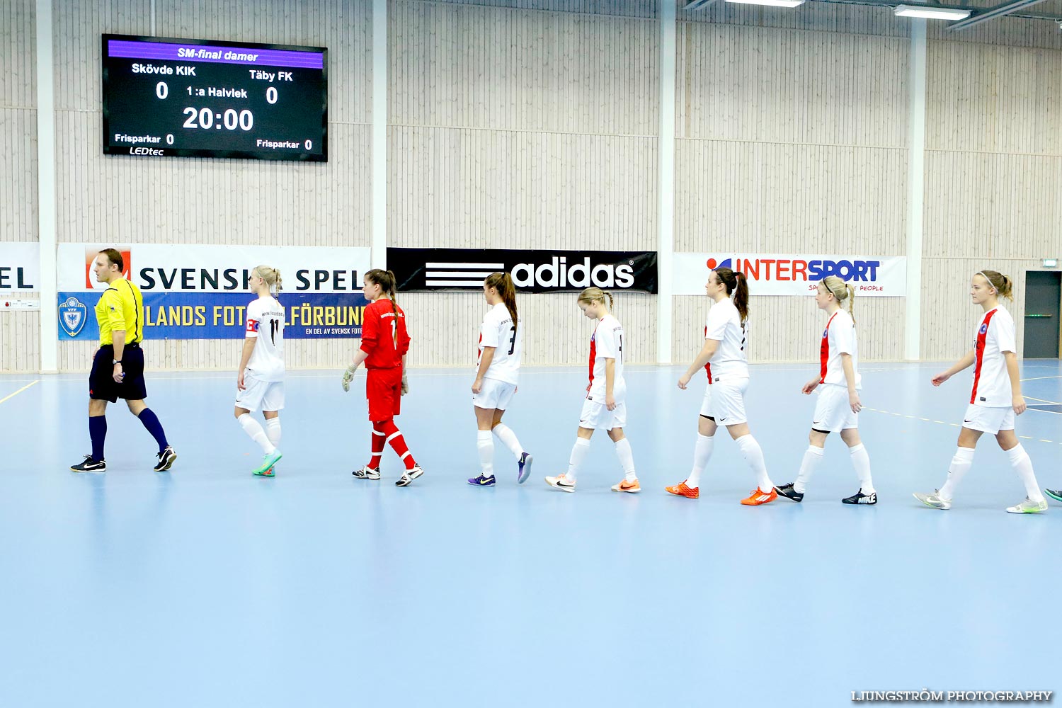 Skövde KIK-Täby FK SM-FINAL 3-4,dam,Hammarö Arena,Karlstad,Sverige,Futsal,,2015,104185