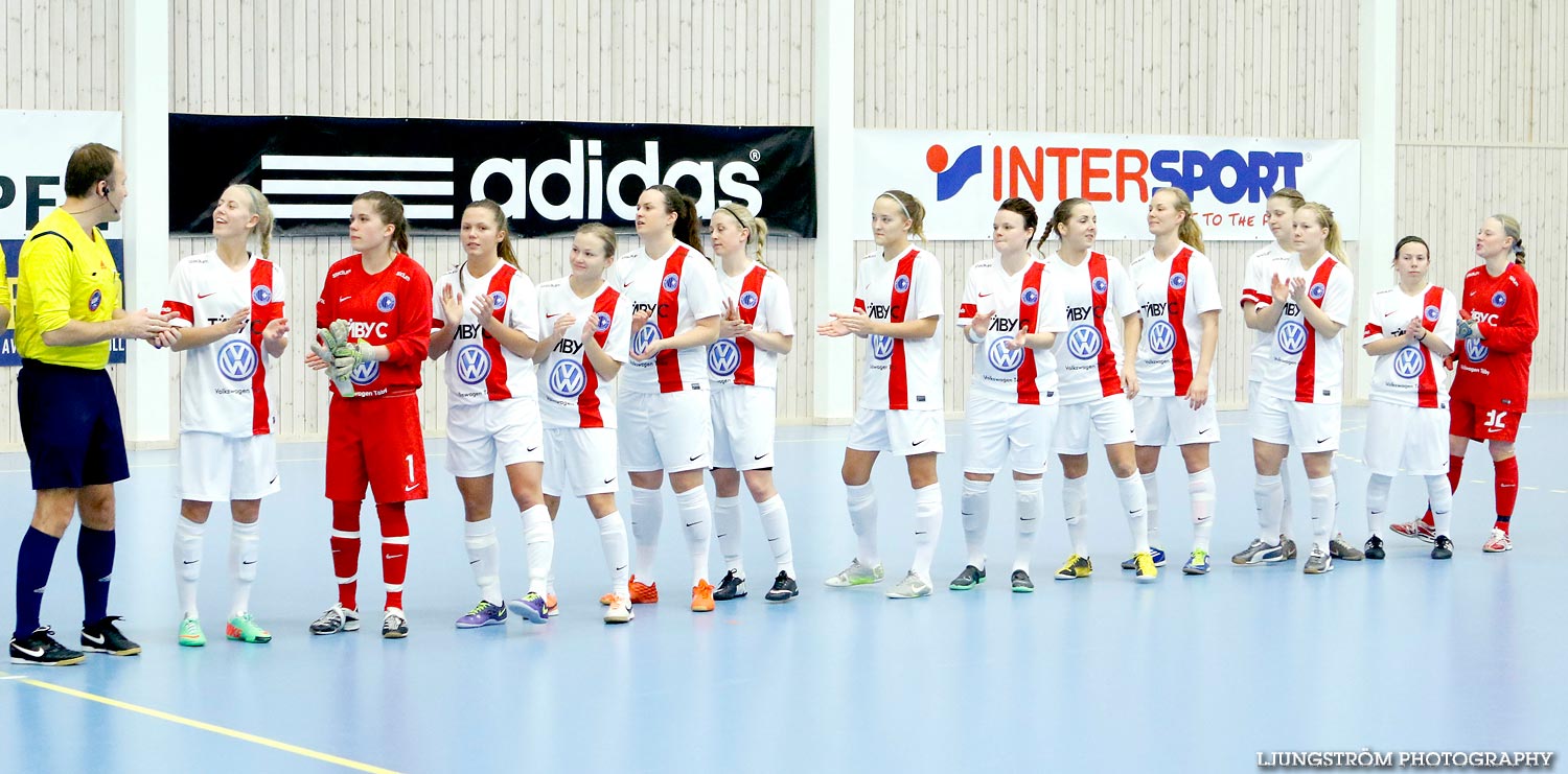 Skövde KIK-Täby FK SM-FINAL 3-4,dam,Hammarö Arena,Karlstad,Sverige,Futsal,,2015,104210