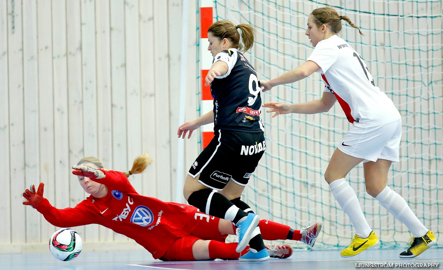 Skövde KIK-Täby FK SM-FINAL 3-4,dam,Hammarö Arena,Karlstad,Sverige,Futsal,,2015,104223