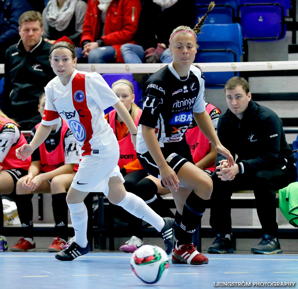 Skövde KIK-Täby FK SM-FINAL 3-4,dam,Hammarö Arena,Karlstad,Sverige,Futsal,,2015,104233