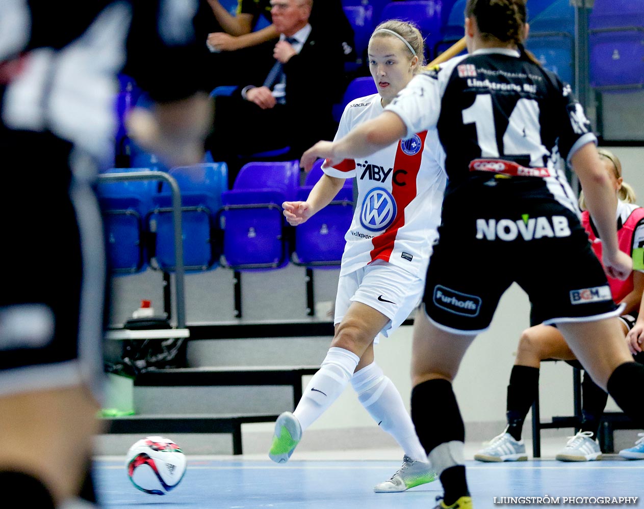 Skövde KIK-Täby FK SM-FINAL 3-4,dam,Hammarö Arena,Karlstad,Sverige,Futsal,,2015,104235