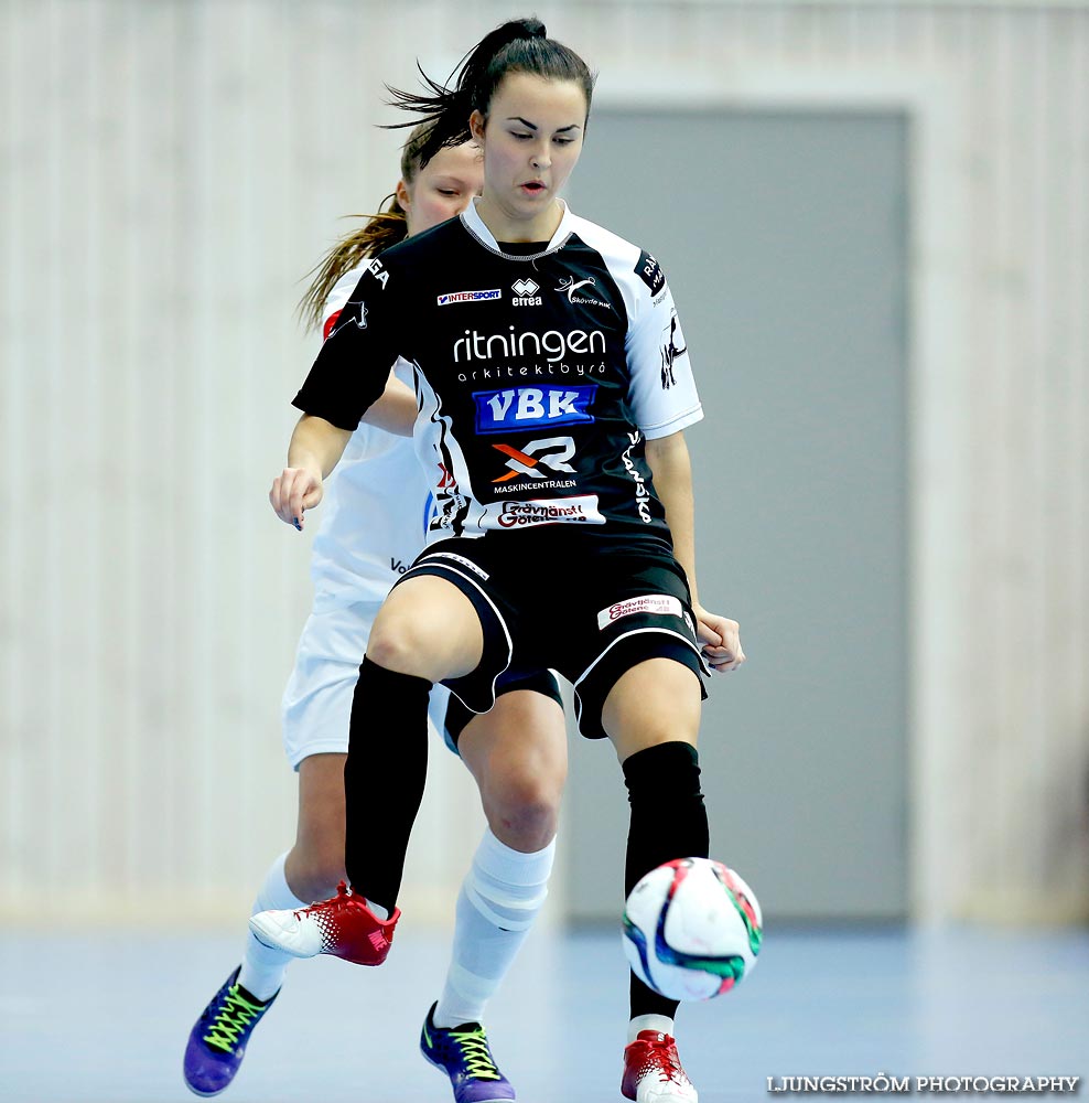 Skövde KIK-Täby FK SM-FINAL 3-4,dam,Hammarö Arena,Karlstad,Sverige,Futsal,,2015,104236