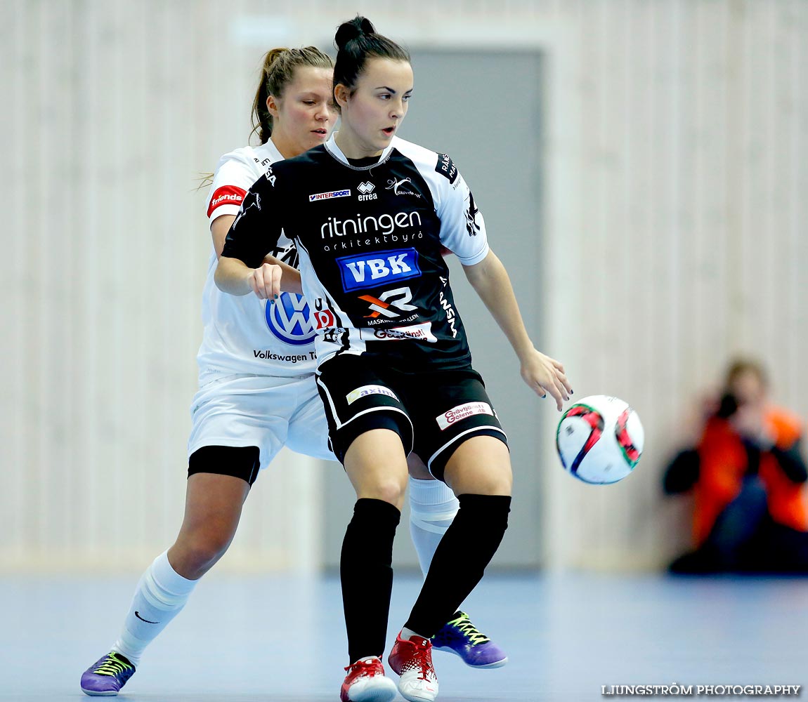 Skövde KIK-Täby FK SM-FINAL 3-4,dam,Hammarö Arena,Karlstad,Sverige,Futsal,,2015,104237