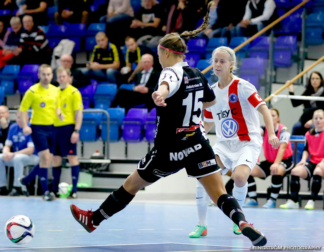 Skövde KIK-Täby FK SM-FINAL 3-4,dam,Hammarö Arena,Karlstad,Sverige,Futsal,,2015,104246