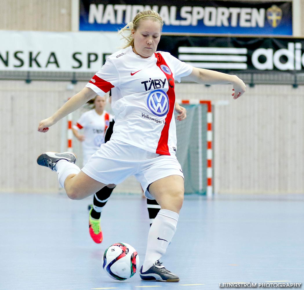 Skövde KIK-Täby FK SM-FINAL 3-4,dam,Hammarö Arena,Karlstad,Sverige,Futsal,,2015,104249