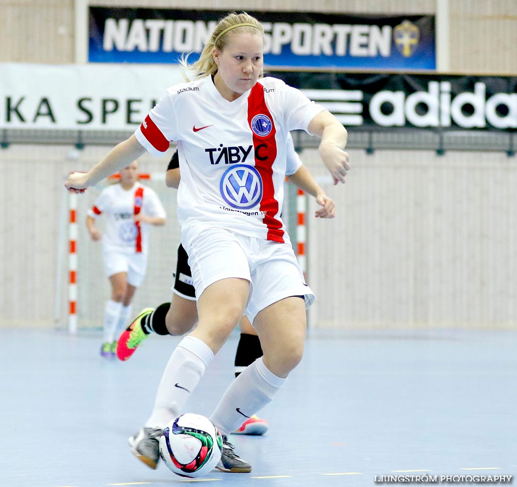 Skövde KIK-Täby FK SM-FINAL 3-4,dam,Hammarö Arena,Karlstad,Sverige,Futsal,,2015,104250