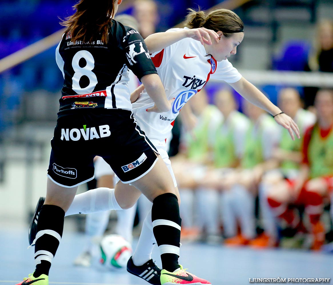 Skövde KIK-Täby FK SM-FINAL 3-4,dam,Hammarö Arena,Karlstad,Sverige,Futsal,,2015,104251