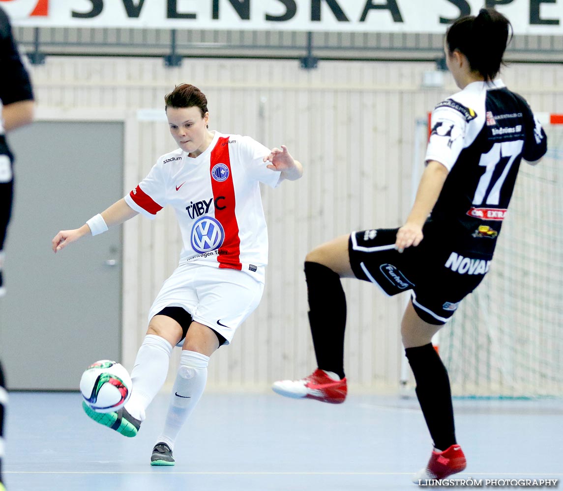 Skövde KIK-Täby FK SM-FINAL 3-4,dam,Hammarö Arena,Karlstad,Sverige,Futsal,,2015,104260