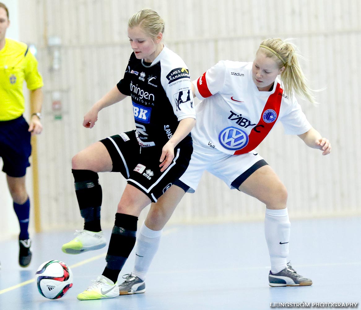 Skövde KIK-Täby FK SM-FINAL 3-4,dam,Hammarö Arena,Karlstad,Sverige,Futsal,,2015,104266