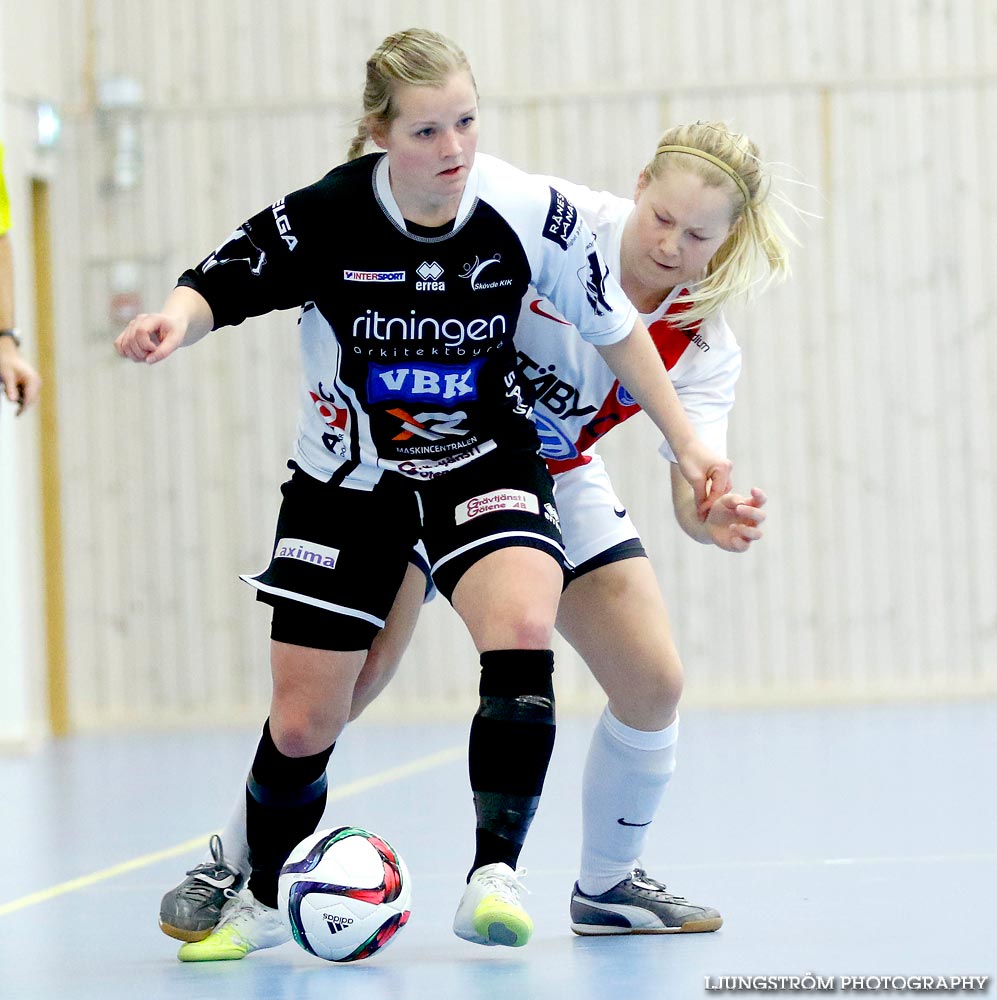 Skövde KIK-Täby FK SM-FINAL 3-4,dam,Hammarö Arena,Karlstad,Sverige,Futsal,,2015,104267