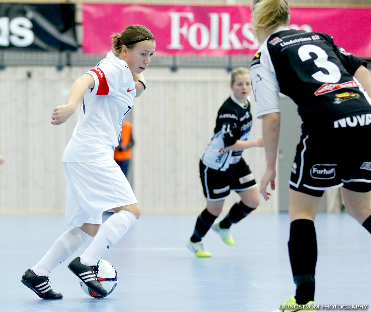 Skövde KIK-Täby FK SM-FINAL 3-4,dam,Hammarö Arena,Karlstad,Sverige,Futsal,,2015,104270