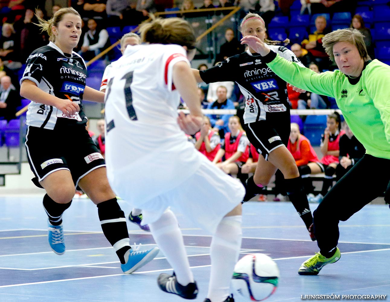 Skövde KIK-Täby FK SM-FINAL 3-4,dam,Hammarö Arena,Karlstad,Sverige,Futsal,,2015,104279