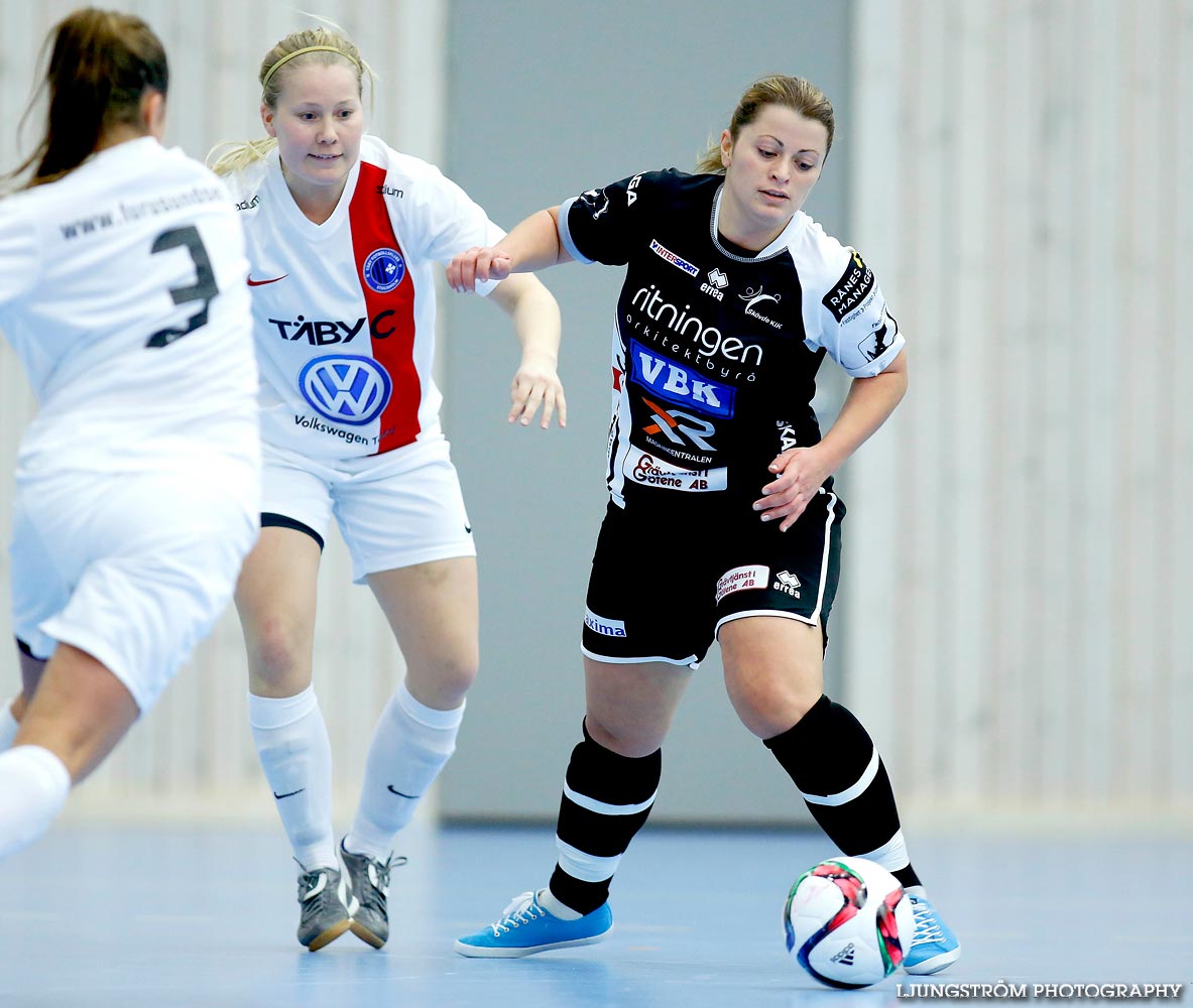 Skövde KIK-Täby FK SM-FINAL 3-4,dam,Hammarö Arena,Karlstad,Sverige,Futsal,,2015,104282