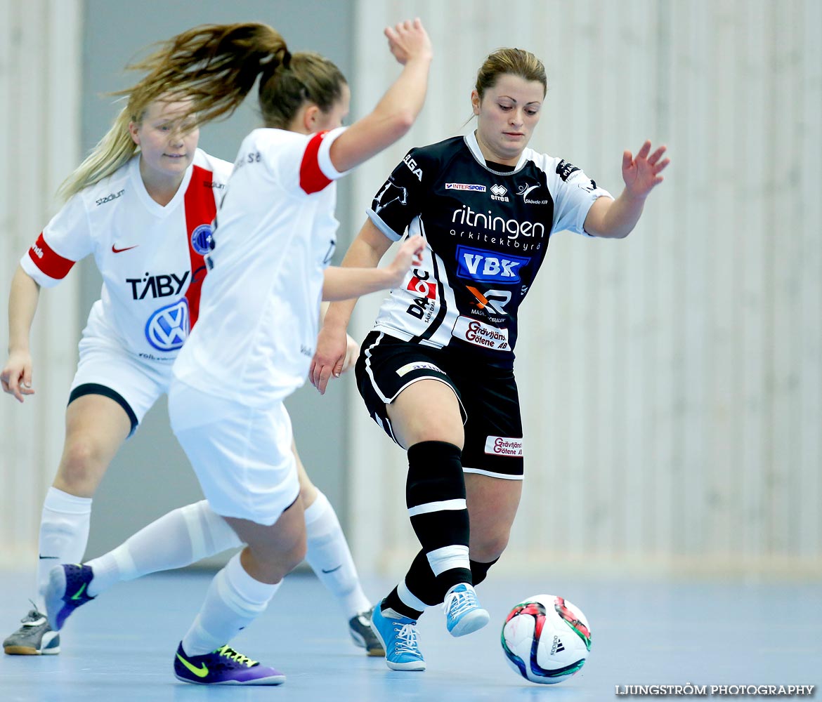 Skövde KIK-Täby FK SM-FINAL 3-4,dam,Hammarö Arena,Karlstad,Sverige,Futsal,,2015,104283