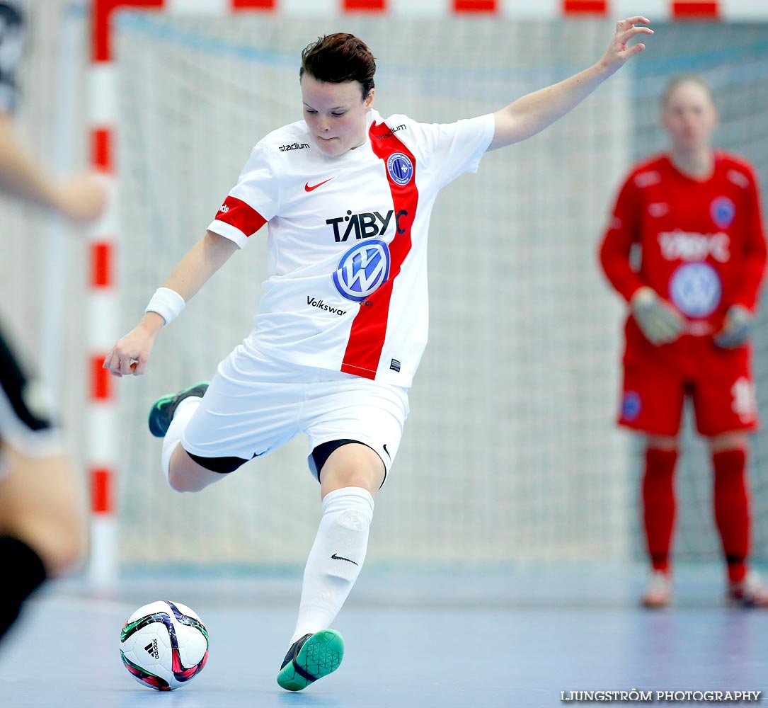 Skövde KIK-Täby FK SM-FINAL 3-4,dam,Hammarö Arena,Karlstad,Sverige,Futsal,,2015,104289