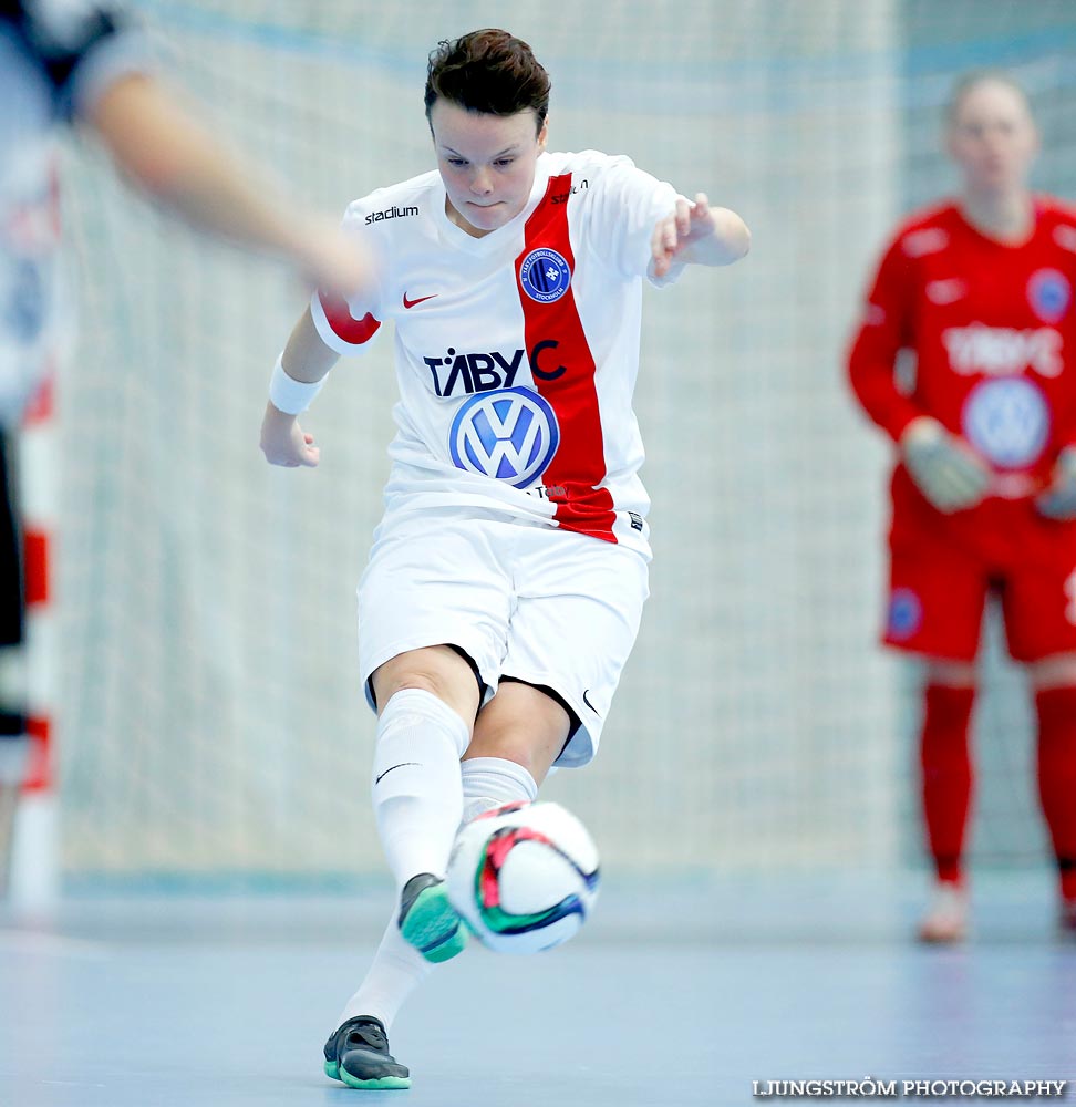 Skövde KIK-Täby FK SM-FINAL 3-4,dam,Hammarö Arena,Karlstad,Sverige,Futsal,,2015,104290