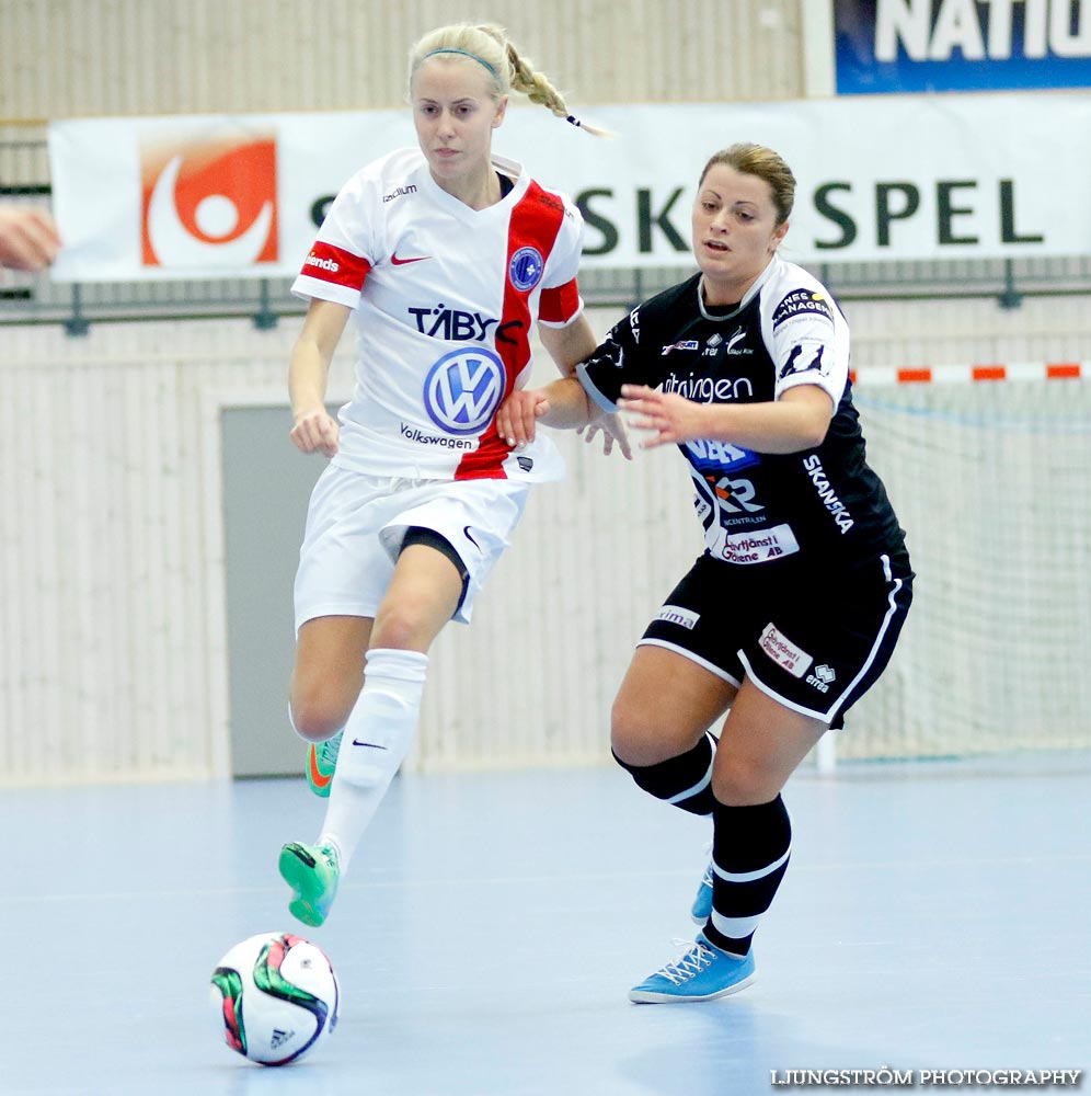 Skövde KIK-Täby FK SM-FINAL 3-4,dam,Hammarö Arena,Karlstad,Sverige,Futsal,,2015,104294
