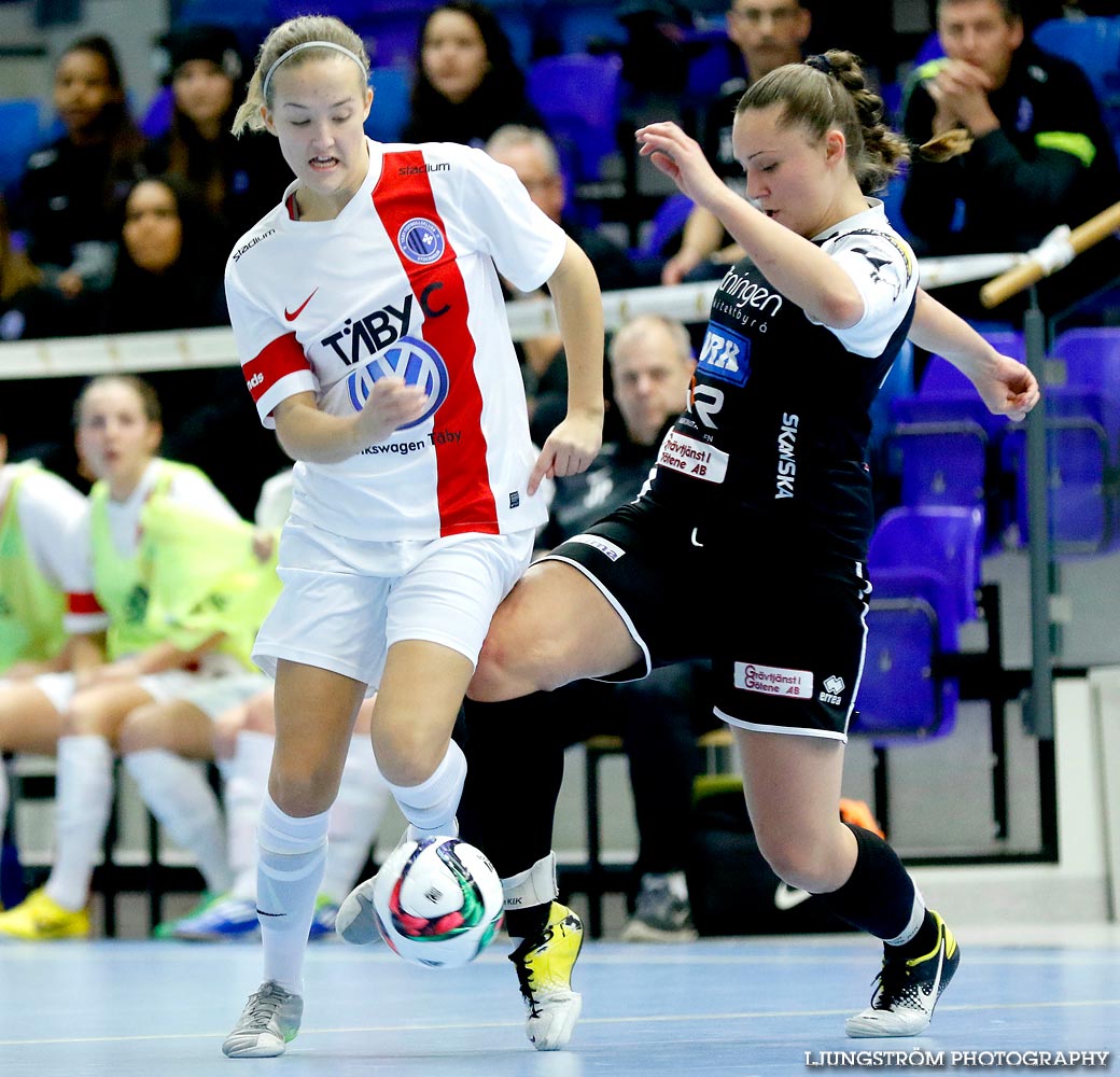 Skövde KIK-Täby FK SM-FINAL 3-4,dam,Hammarö Arena,Karlstad,Sverige,Futsal,,2015,104298