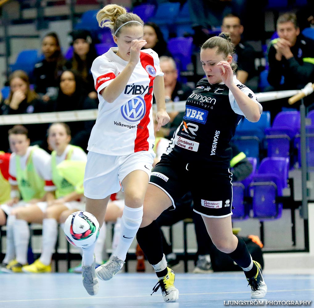 Skövde KIK-Täby FK SM-FINAL 3-4,dam,Hammarö Arena,Karlstad,Sverige,Futsal,,2015,104299