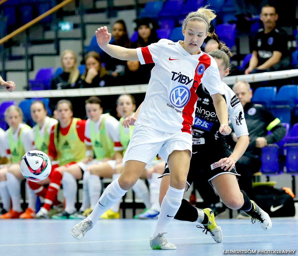 Skövde KIK-Täby FK SM-FINAL 3-4,dam,Hammarö Arena,Karlstad,Sverige,Futsal,,2015,104301