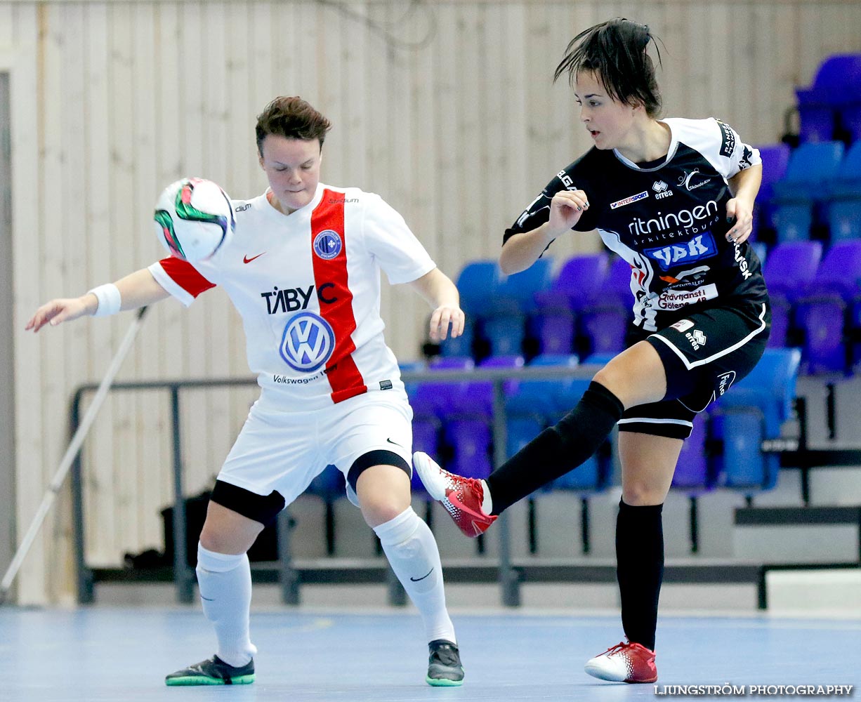 Skövde KIK-Täby FK SM-FINAL 3-4,dam,Hammarö Arena,Karlstad,Sverige,Futsal,,2015,104312