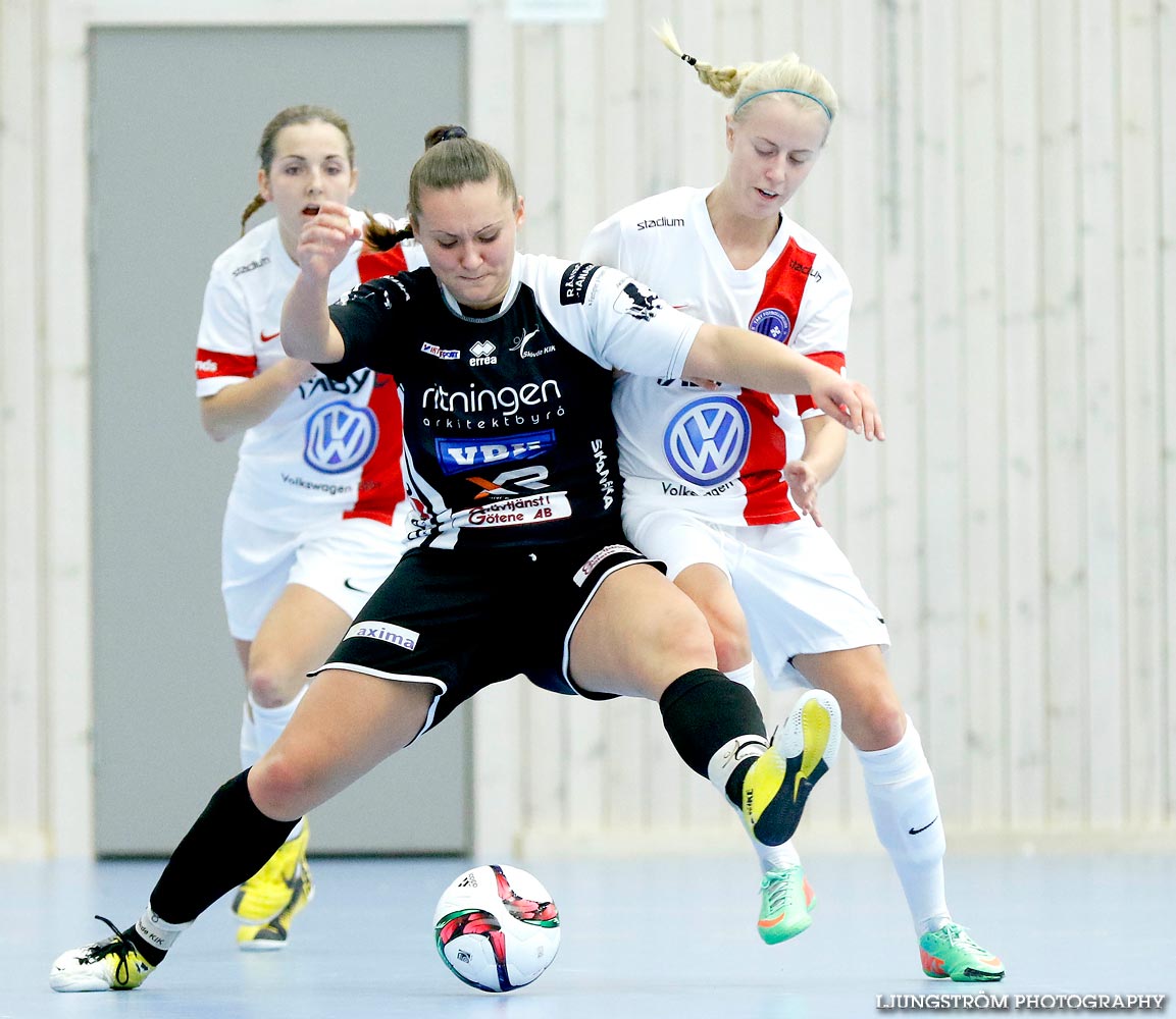 Skövde KIK-Täby FK SM-FINAL 3-4,dam,Hammarö Arena,Karlstad,Sverige,Futsal,,2015,104315