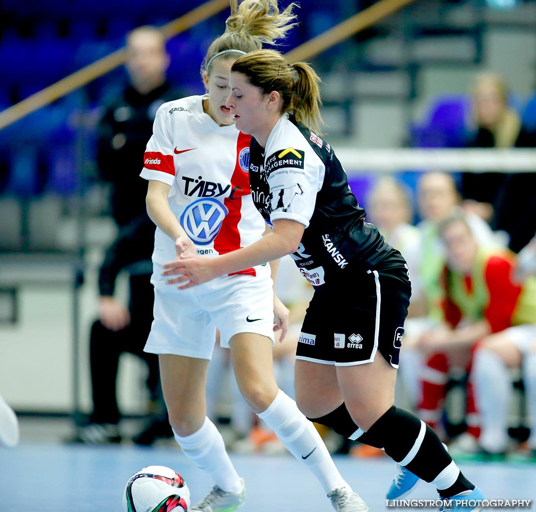 Skövde KIK-Täby FK SM-FINAL 3-4,dam,Hammarö Arena,Karlstad,Sverige,Futsal,,2015,104320