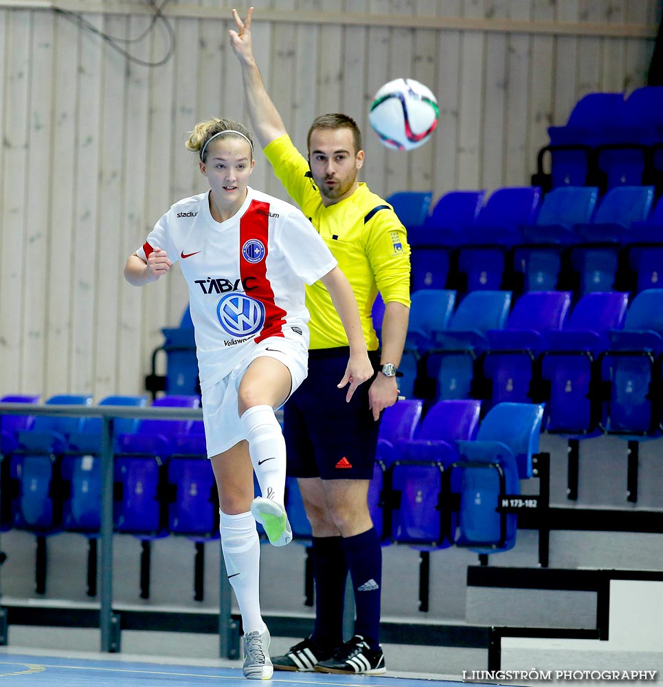 Skövde KIK-Täby FK SM-FINAL 3-4,dam,Hammarö Arena,Karlstad,Sverige,Futsal,,2015,104322