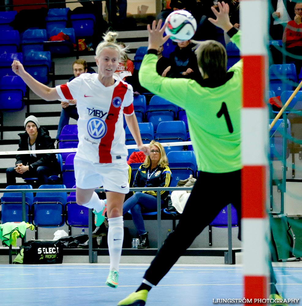 Skövde KIK-Täby FK SM-FINAL 3-4,dam,Hammarö Arena,Karlstad,Sverige,Futsal,,2015,104324