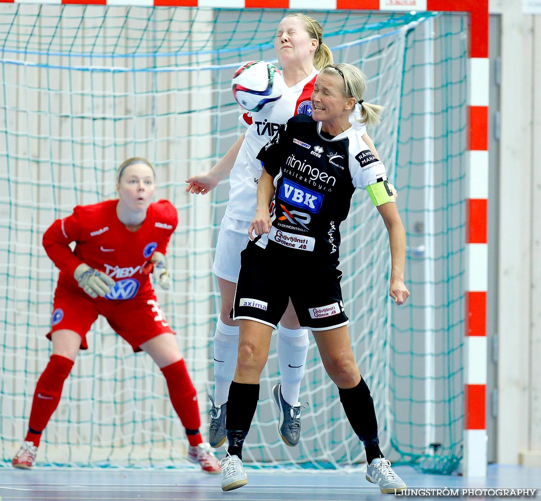 Skövde KIK-Täby FK SM-FINAL 3-4,dam,Hammarö Arena,Karlstad,Sverige,Futsal,,2015,104329