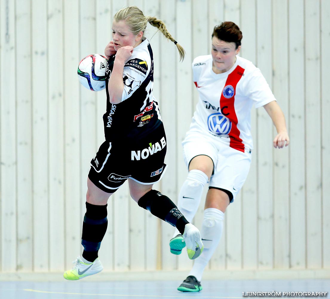 Skövde KIK-Täby FK SM-FINAL 3-4,dam,Hammarö Arena,Karlstad,Sverige,Futsal,,2015,104330