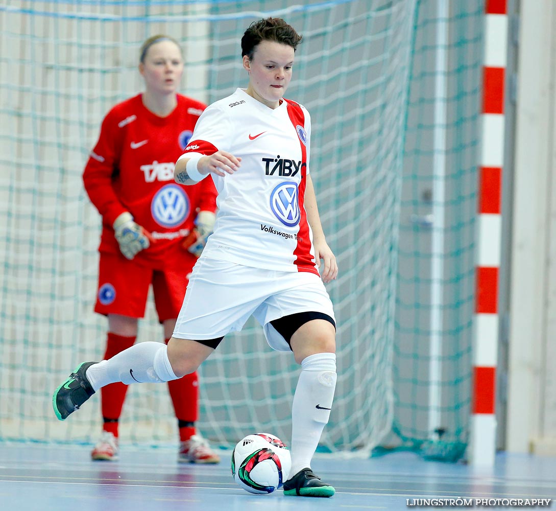 Skövde KIK-Täby FK SM-FINAL 3-4,dam,Hammarö Arena,Karlstad,Sverige,Futsal,,2015,104331