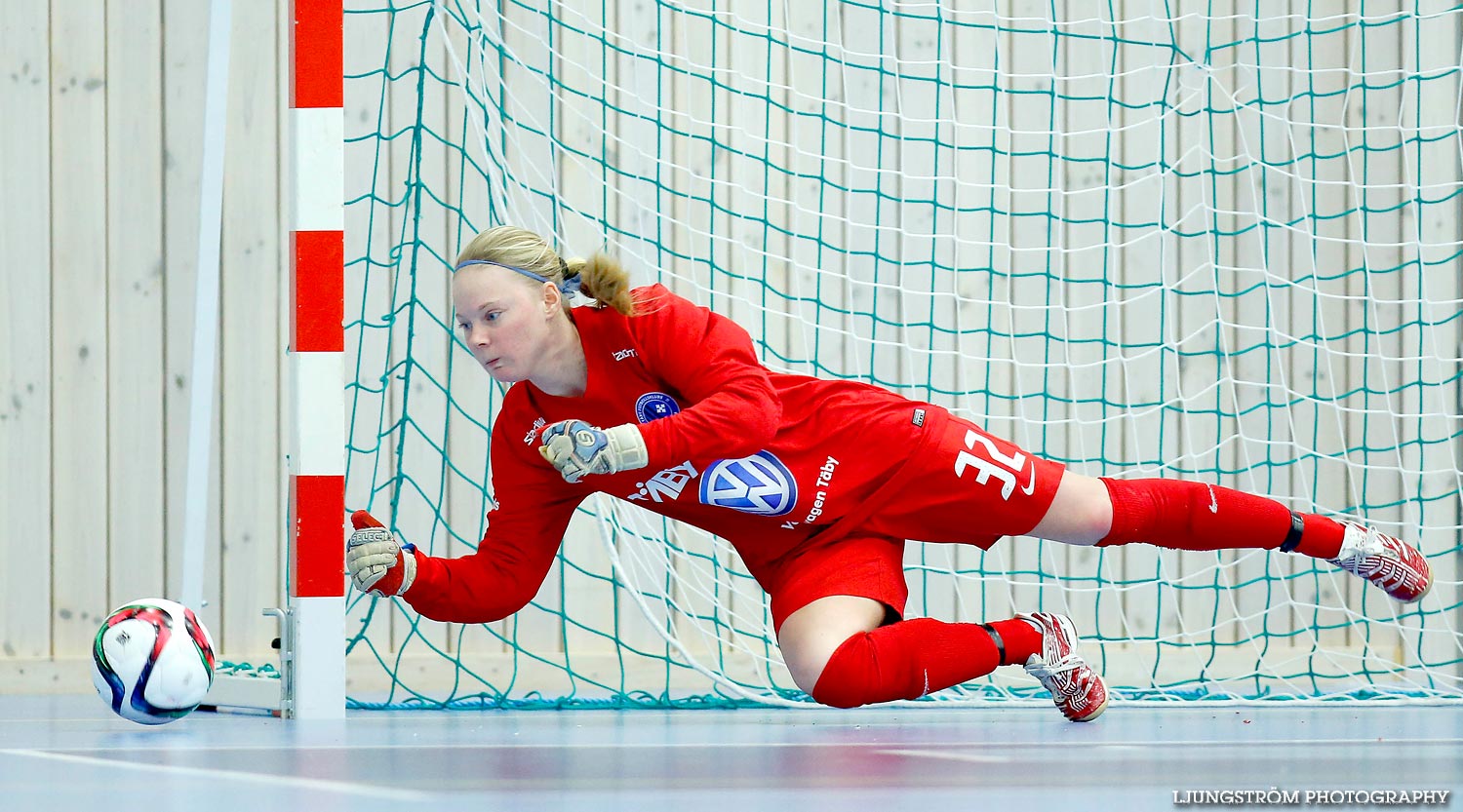 Skövde KIK-Täby FK SM-FINAL 3-4,dam,Hammarö Arena,Karlstad,Sverige,Futsal,,2015,104334