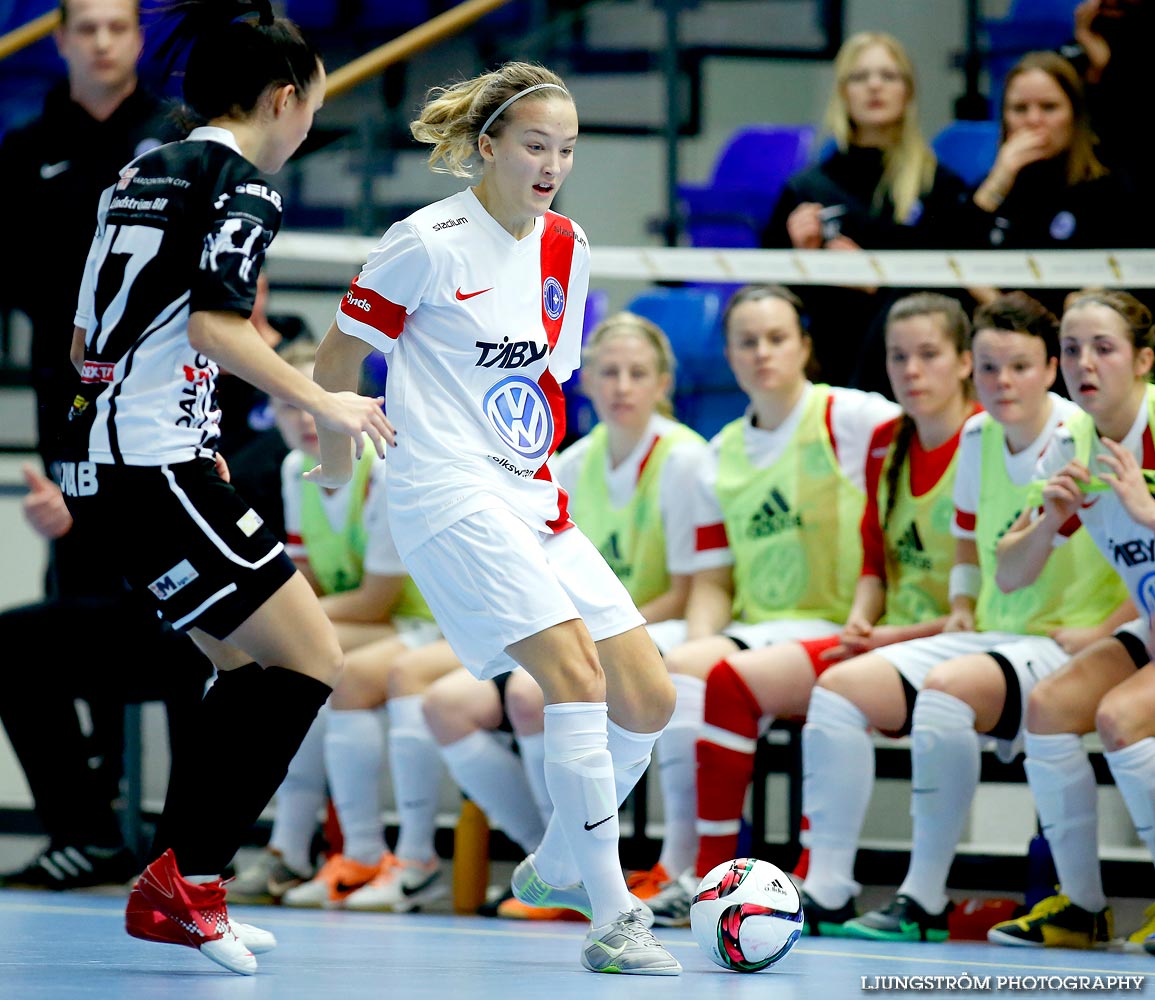 Skövde KIK-Täby FK SM-FINAL 3-4,dam,Hammarö Arena,Karlstad,Sverige,Futsal,,2015,104337