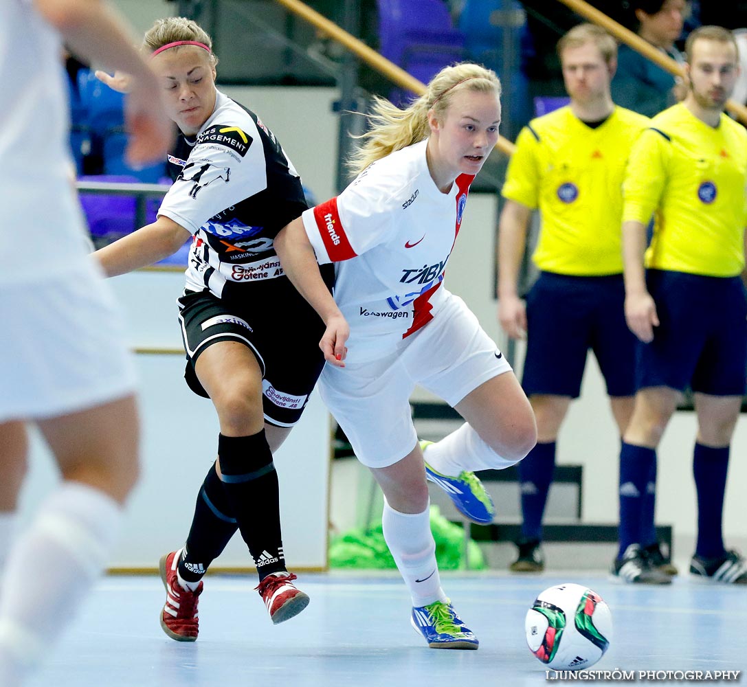 Skövde KIK-Täby FK SM-FINAL 3-4,dam,Hammarö Arena,Karlstad,Sverige,Futsal,,2015,104342