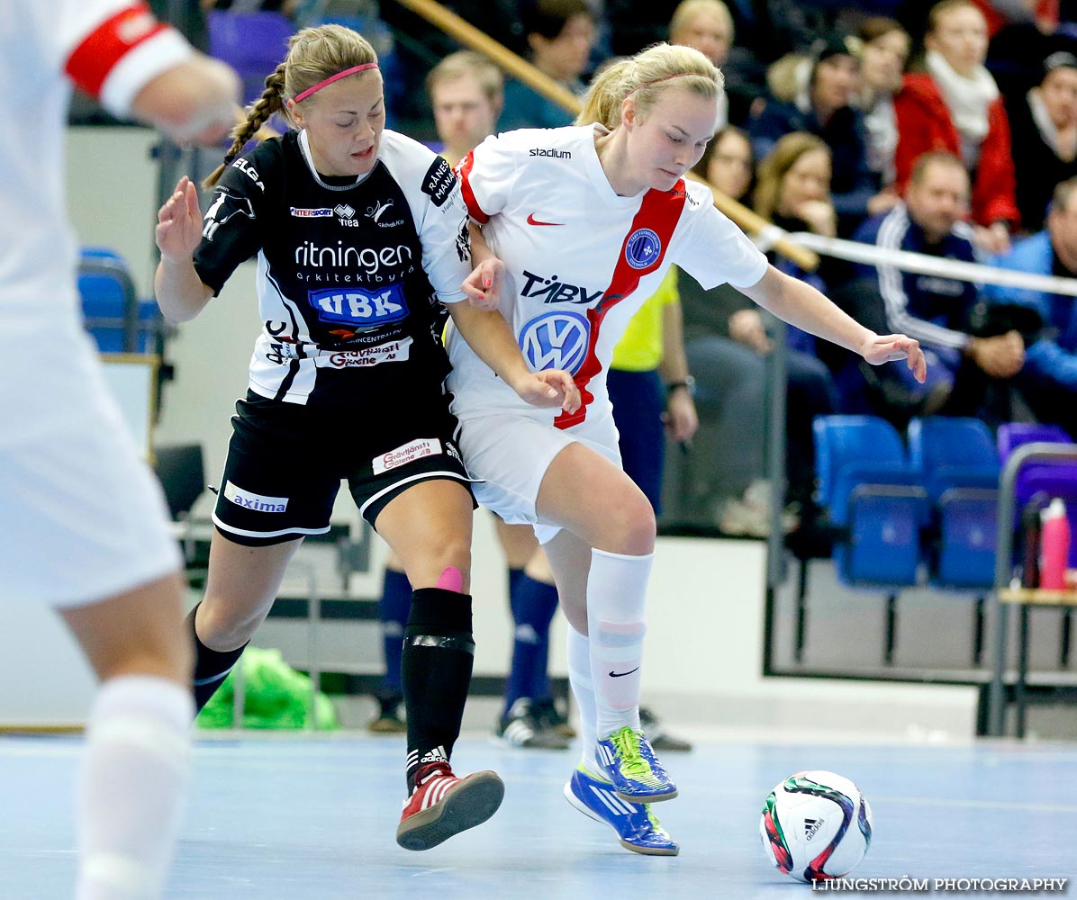 Skövde KIK-Täby FK SM-FINAL 3-4,dam,Hammarö Arena,Karlstad,Sverige,Futsal,,2015,104343