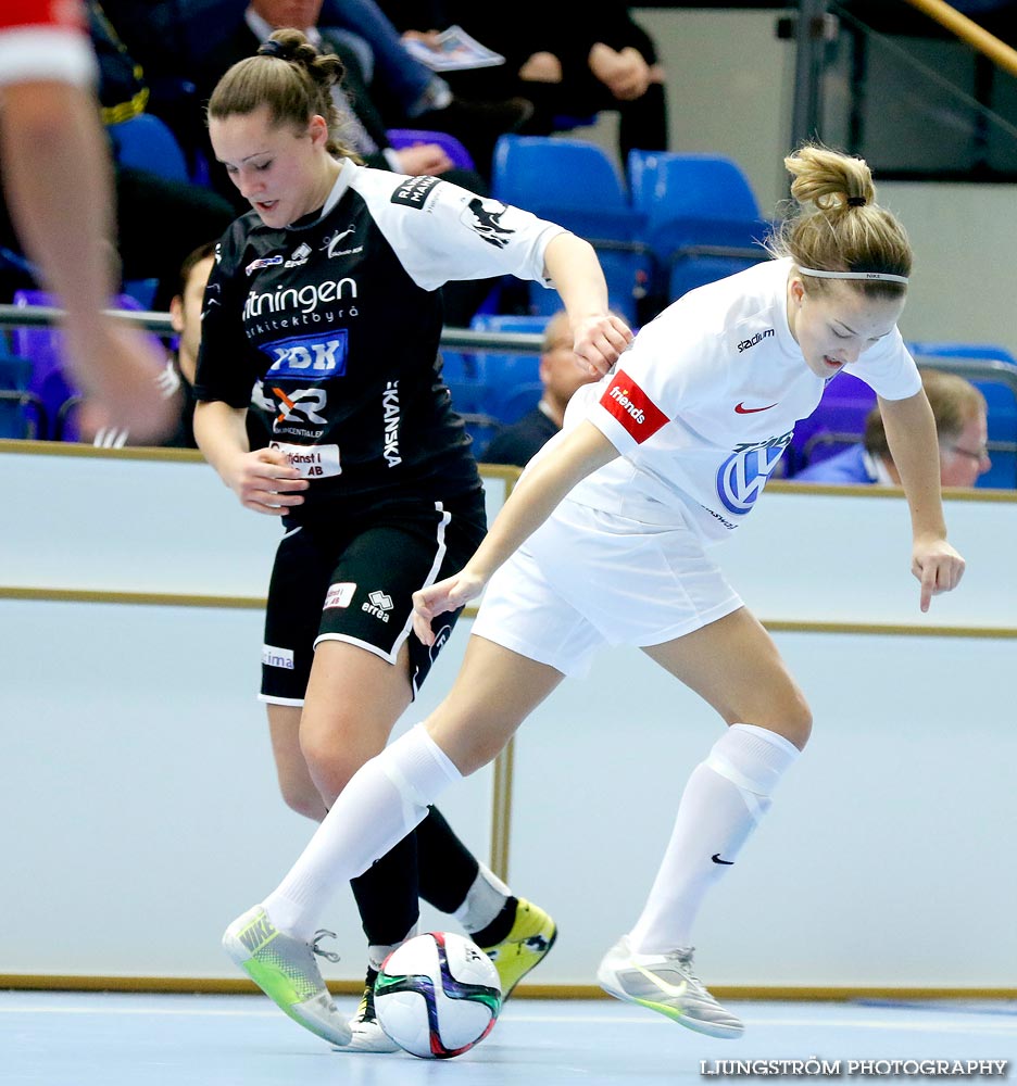 Skövde KIK-Täby FK SM-FINAL 3-4,dam,Hammarö Arena,Karlstad,Sverige,Futsal,,2015,104347