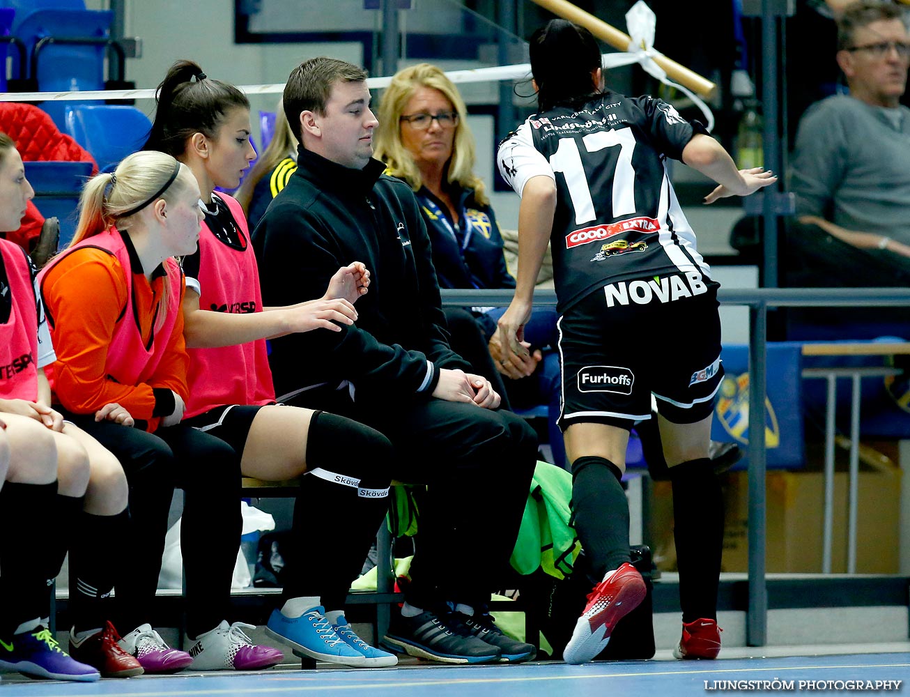 Skövde KIK-Täby FK SM-FINAL 3-4,dam,Hammarö Arena,Karlstad,Sverige,Futsal,,2015,104349