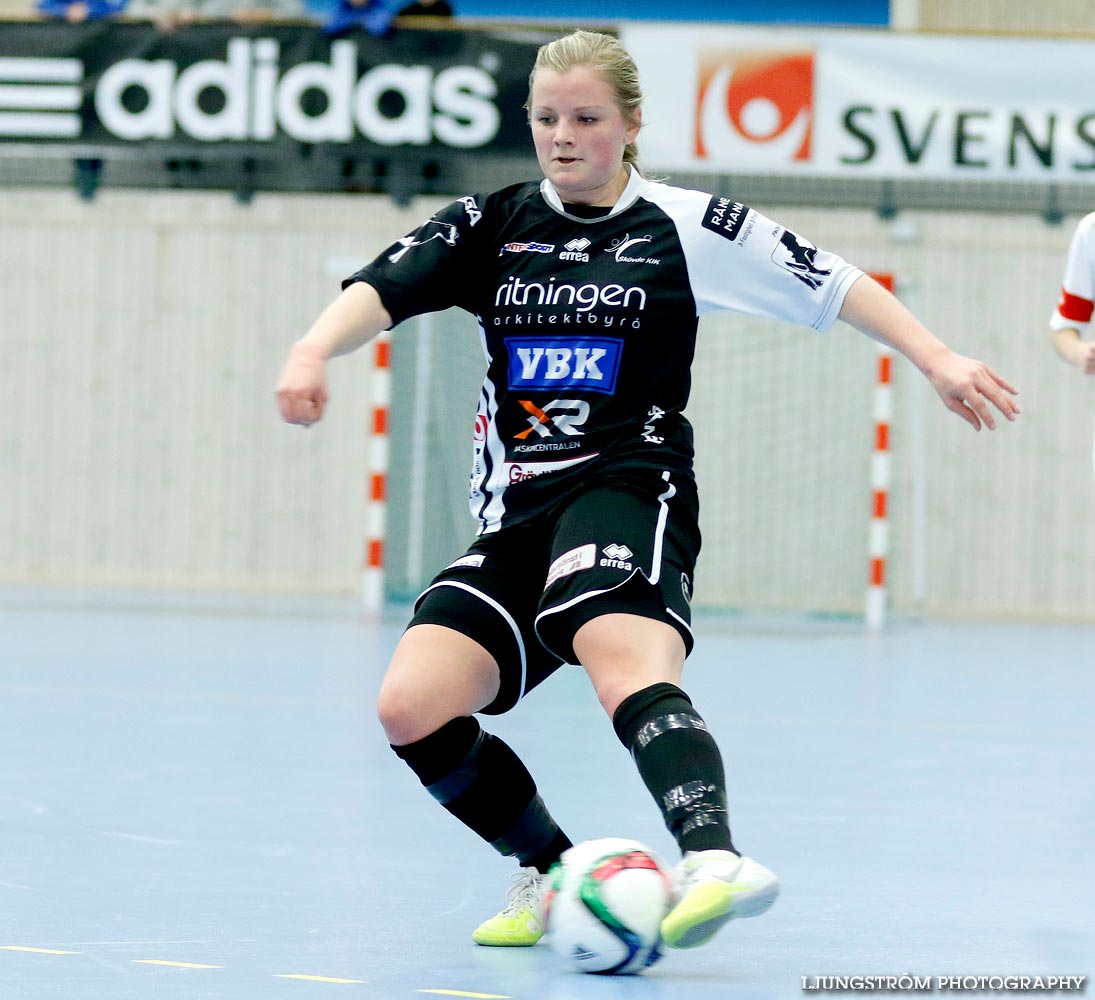 Skövde KIK-Täby FK SM-FINAL 3-4,dam,Hammarö Arena,Karlstad,Sverige,Futsal,,2015,104351