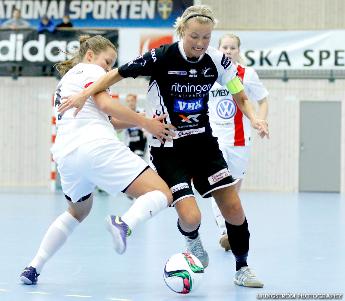 Skövde KIK-Täby FK SM-FINAL 3-4,dam,Hammarö Arena,Karlstad,Sverige,Futsal,,2015,104353