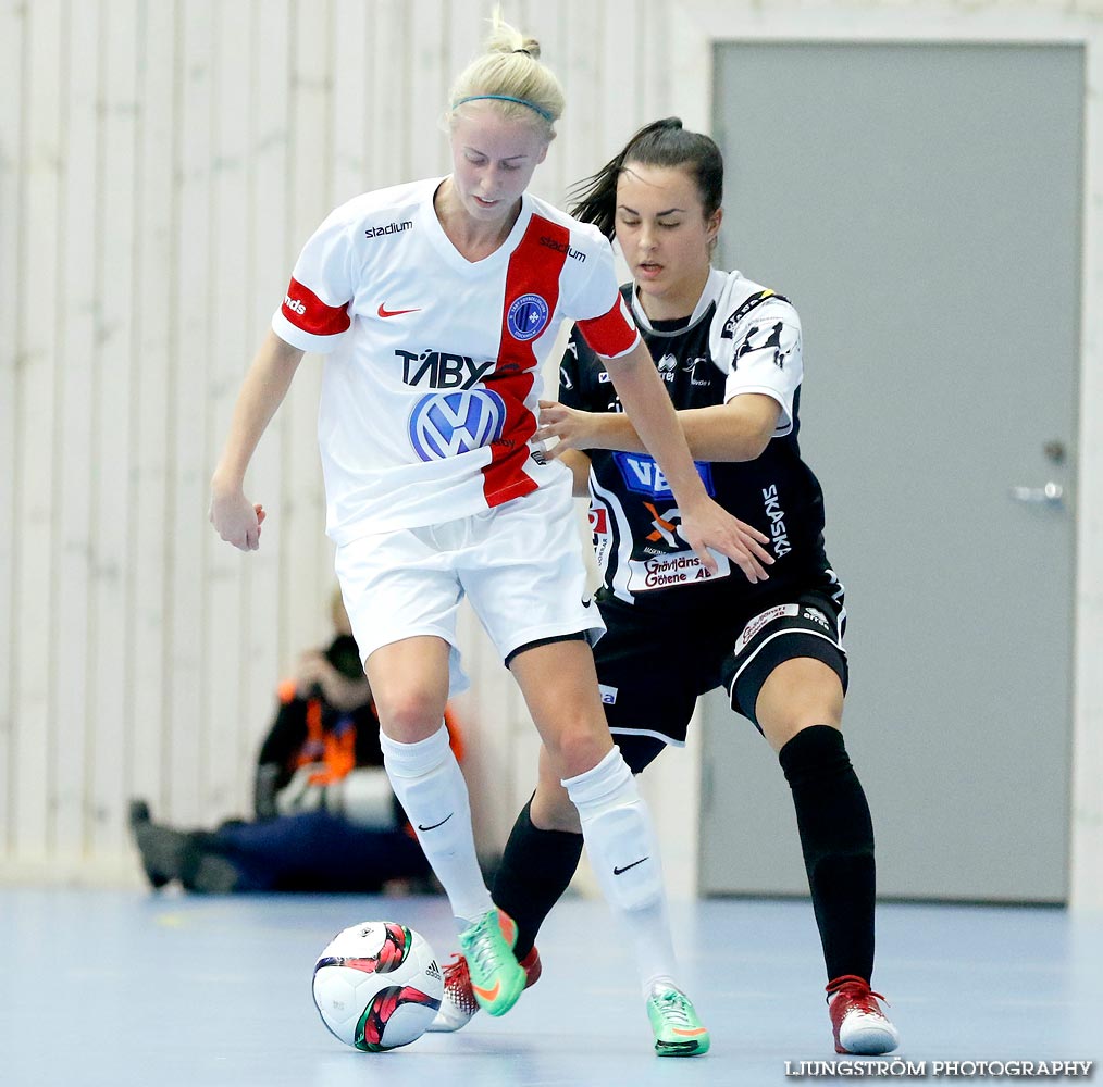 Skövde KIK-Täby FK SM-FINAL 3-4,dam,Hammarö Arena,Karlstad,Sverige,Futsal,,2015,104359