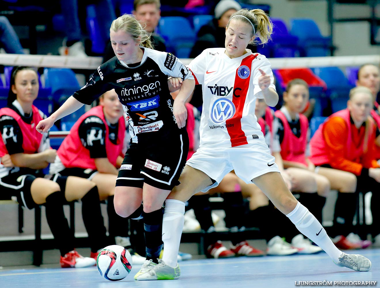 Skövde KIK-Täby FK SM-FINAL 3-4,dam,Hammarö Arena,Karlstad,Sverige,Futsal,,2015,104364