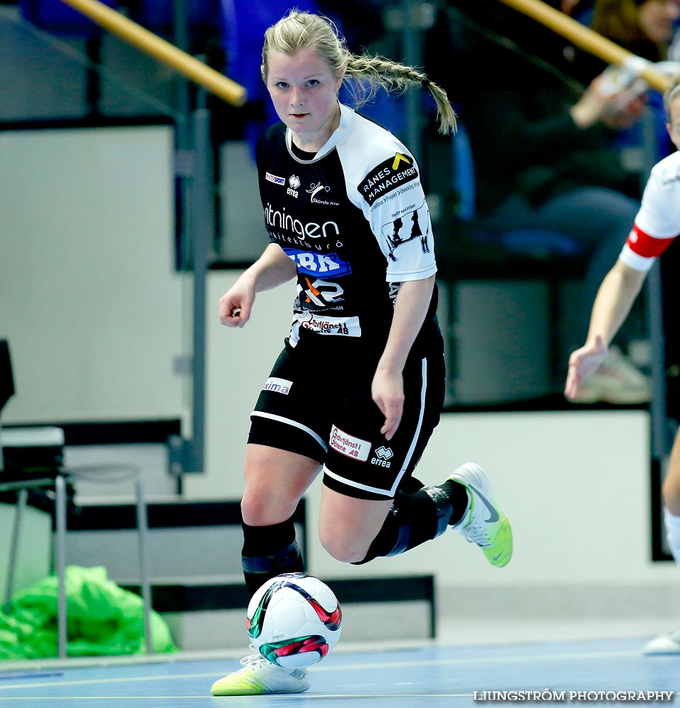 Skövde KIK-Täby FK SM-FINAL 3-4,dam,Hammarö Arena,Karlstad,Sverige,Futsal,,2015,104365