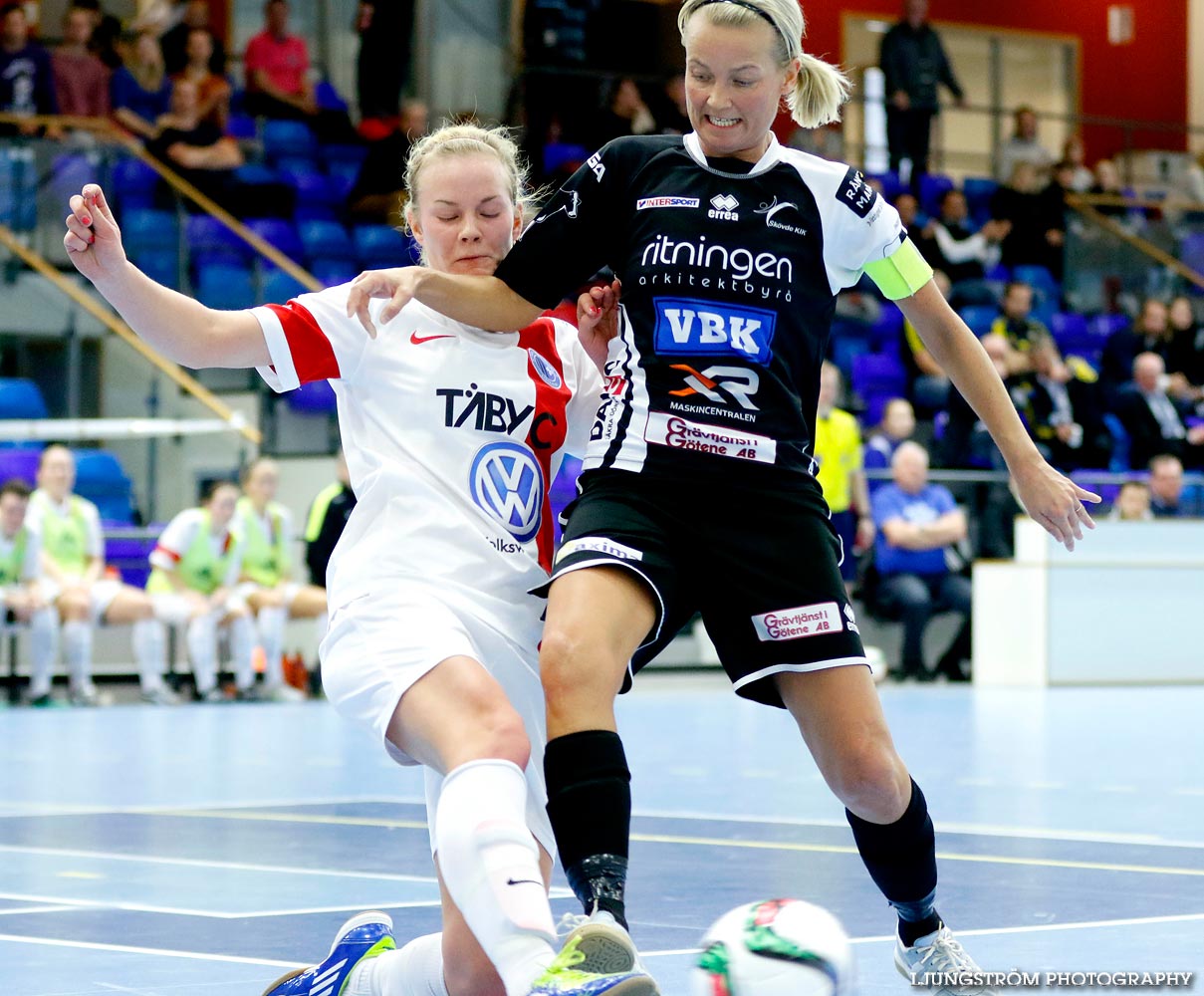 Skövde KIK-Täby FK SM-FINAL 3-4,dam,Hammarö Arena,Karlstad,Sverige,Futsal,,2015,104386