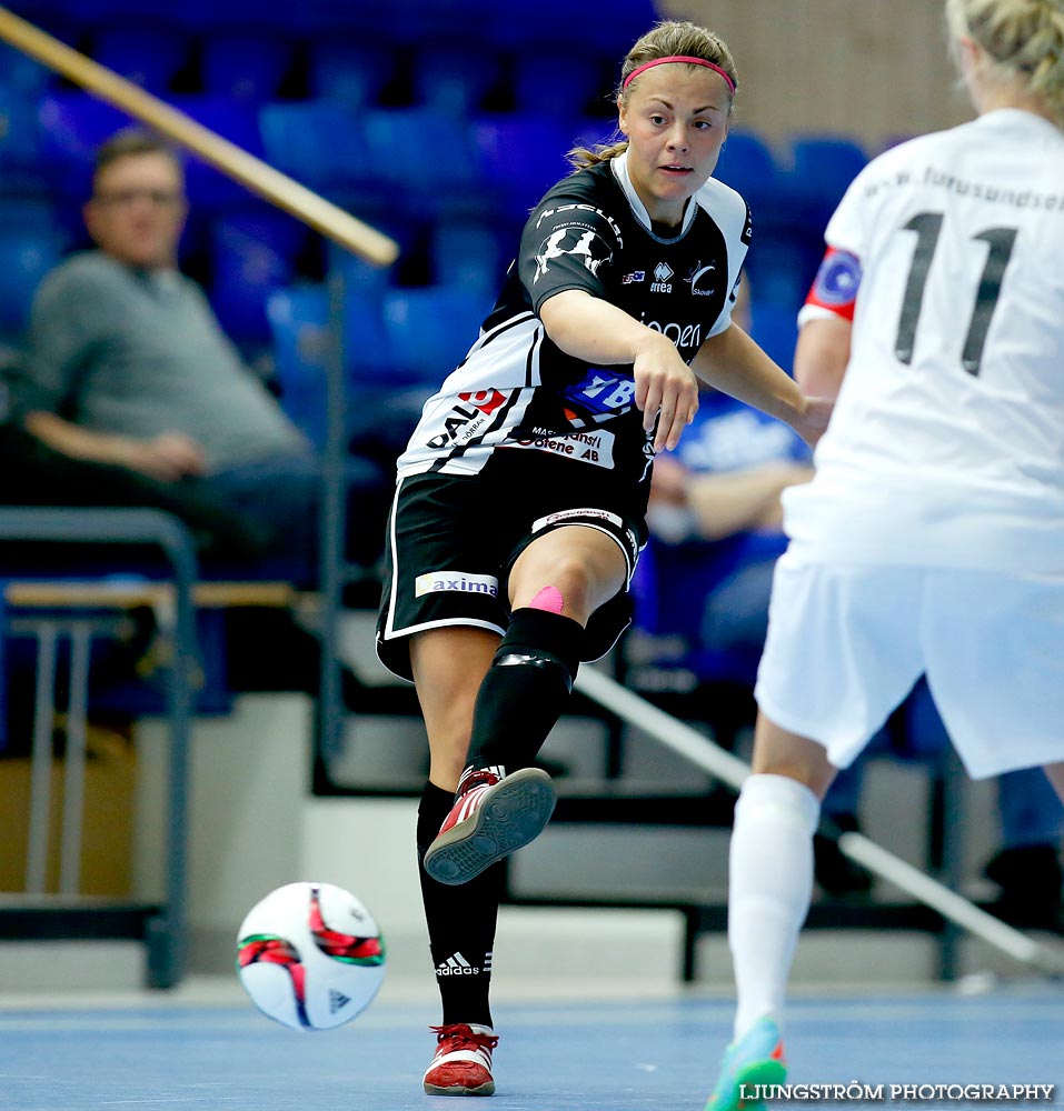Skövde KIK-Täby FK SM-FINAL 3-4,dam,Hammarö Arena,Karlstad,Sverige,Futsal,,2015,104401