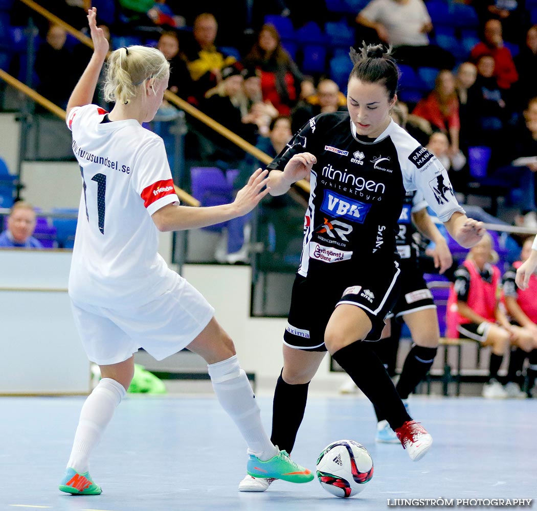Skövde KIK-Täby FK SM-FINAL 3-4,dam,Hammarö Arena,Karlstad,Sverige,Futsal,,2015,104404
